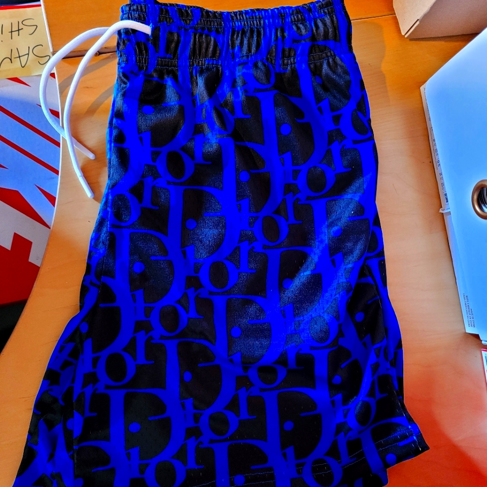 Dior Logo Off Brand Shorts Dior Logo Off Brand Shorts